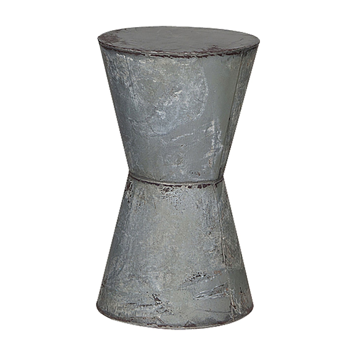 Tinton Garden Outdoor Accent Table - Galvanized