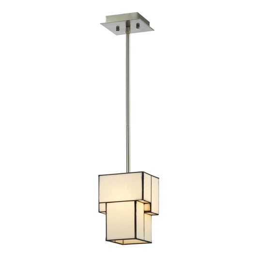 Cubist 6'' Wide 1-Light Mini Pendant - Brushed Nickel