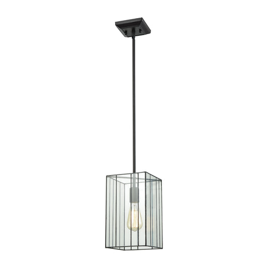 Lucian 7'' Wide 1-Light Mini Pendant - Oil Rubbed Bronze - Includes Adapter Kit