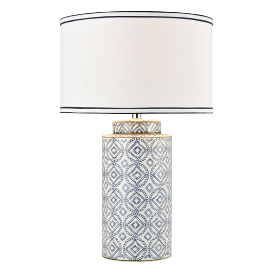 Ambert 27'' High 1-Light Table Lamp - Blue