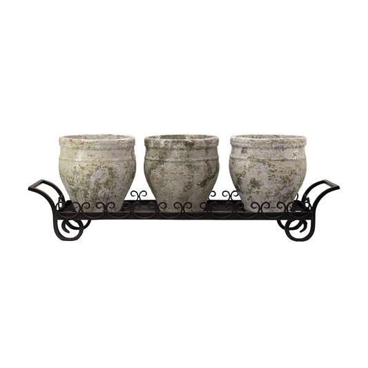 Northgate Outdoor Planter - Weathered White