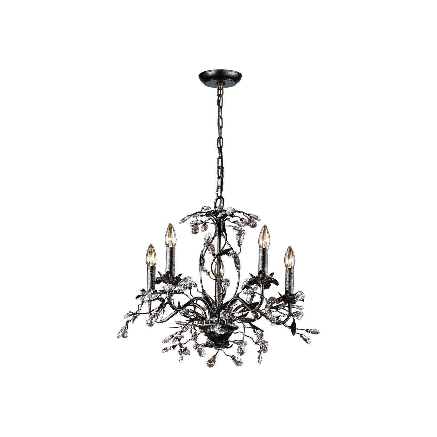 Circeo 21'' Wide 5-Light Chandelier - Deep Rust