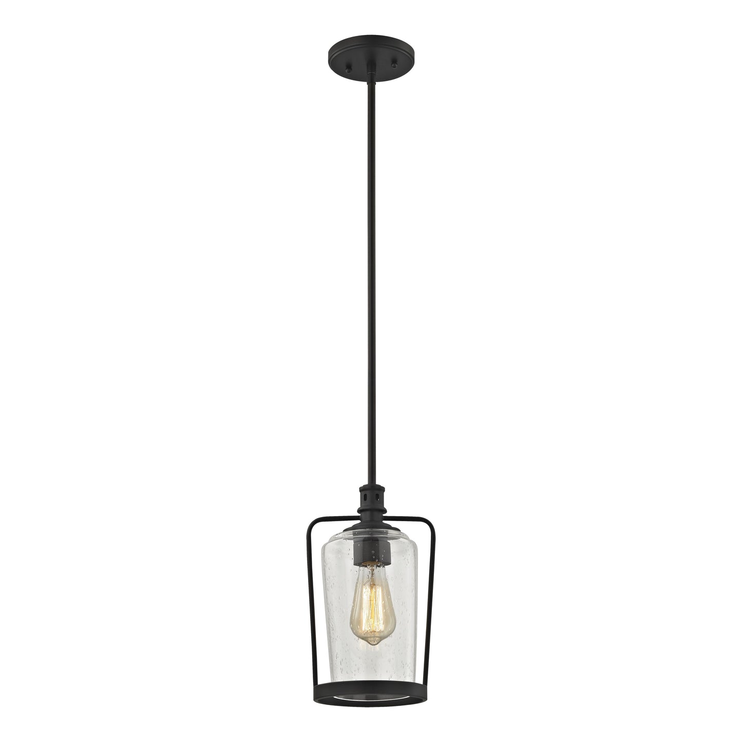 Hamel 7'' Wide 1-Light Mini Pendant - Oil Rubbed Bronze