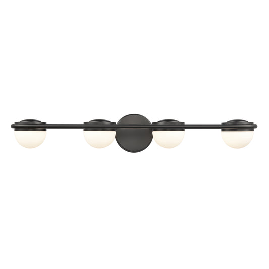 Nelly 31'' Wide 4-Light Vanity Light - Matte Black