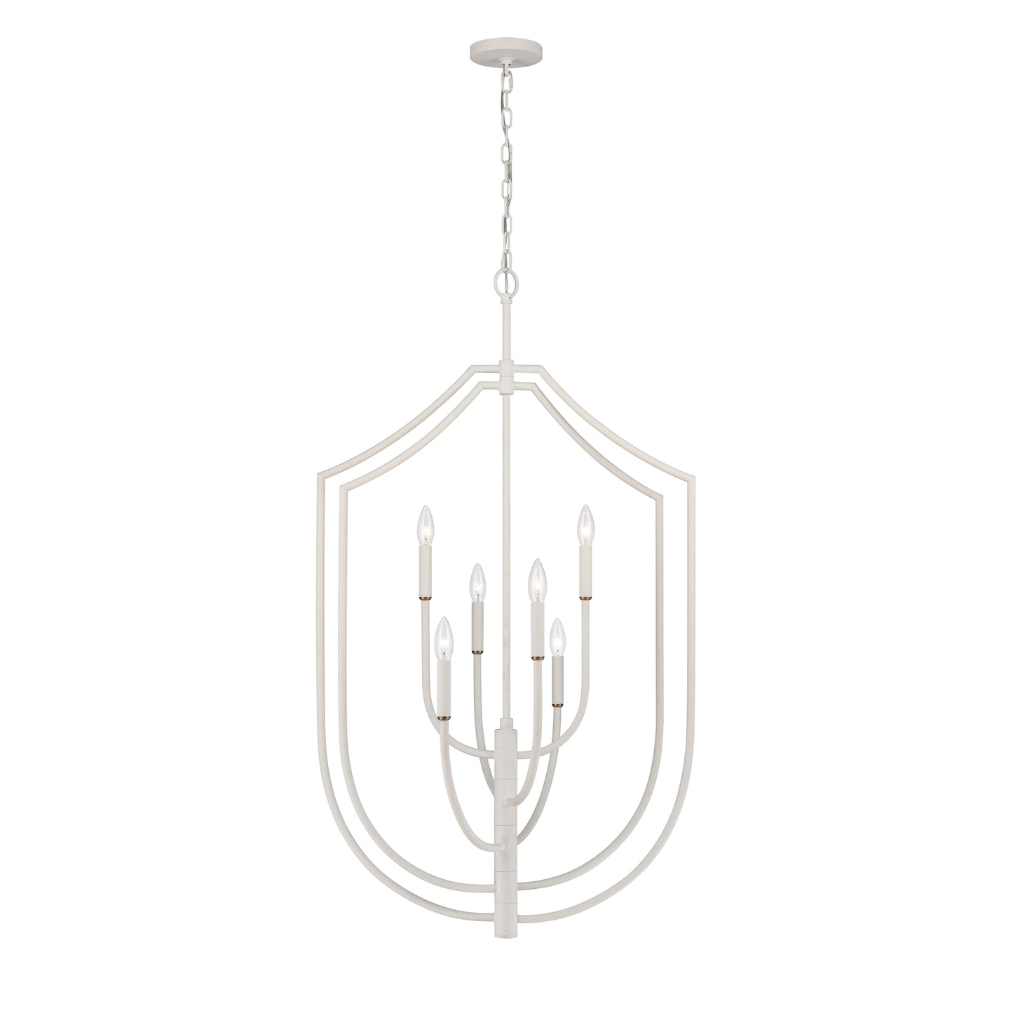 Continuance 26'' Wide 6-Light Pendant - White Coral