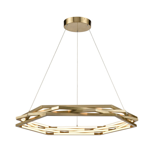 Catana 32'' Wide 1-Light Chandelier - Bronze - Includes LED Bulb