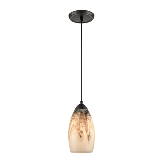 Corey 5'' Wide 1-Light Pendant - Matte Black