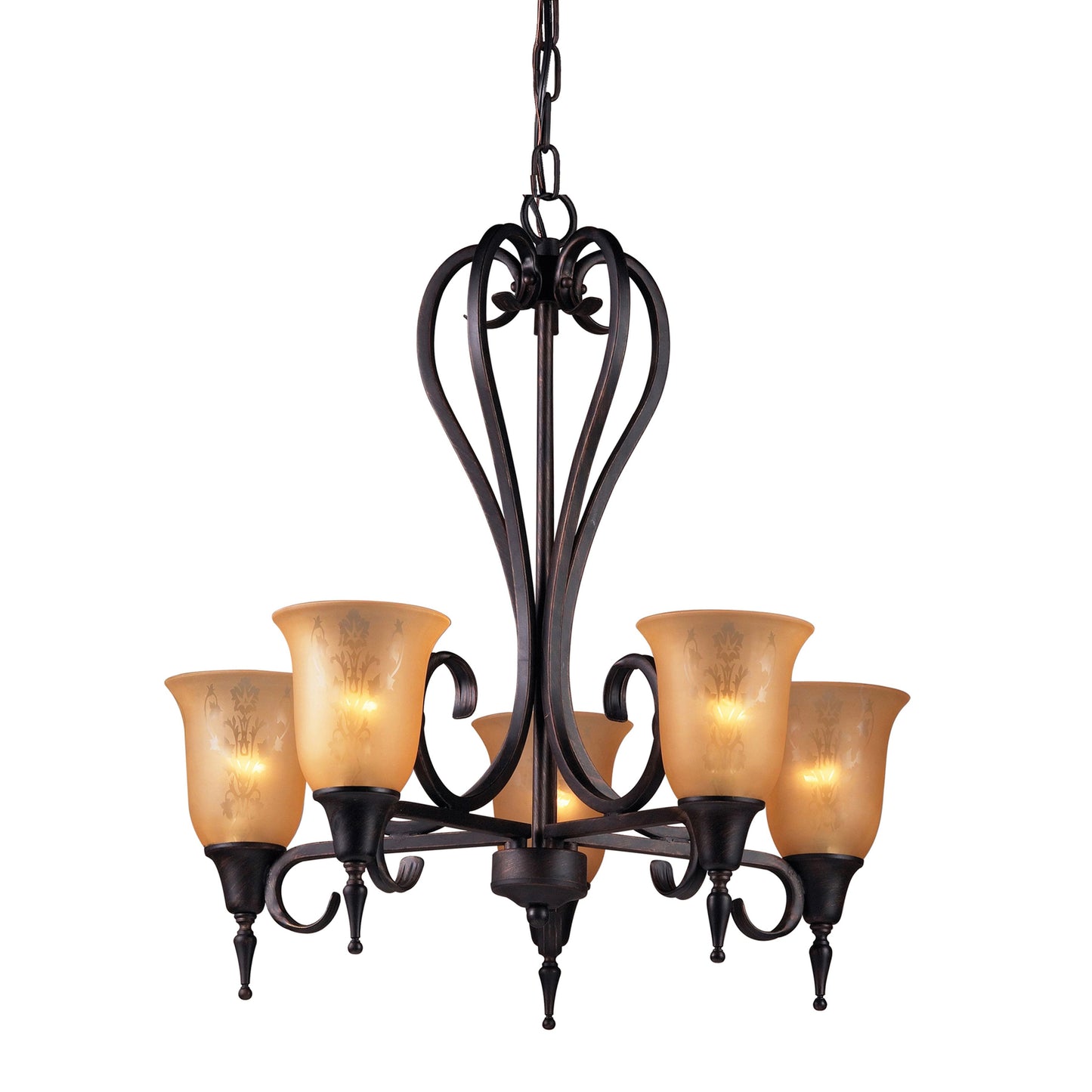 Hemingway 27'' Wide 5-Light Chandelier - Dusk