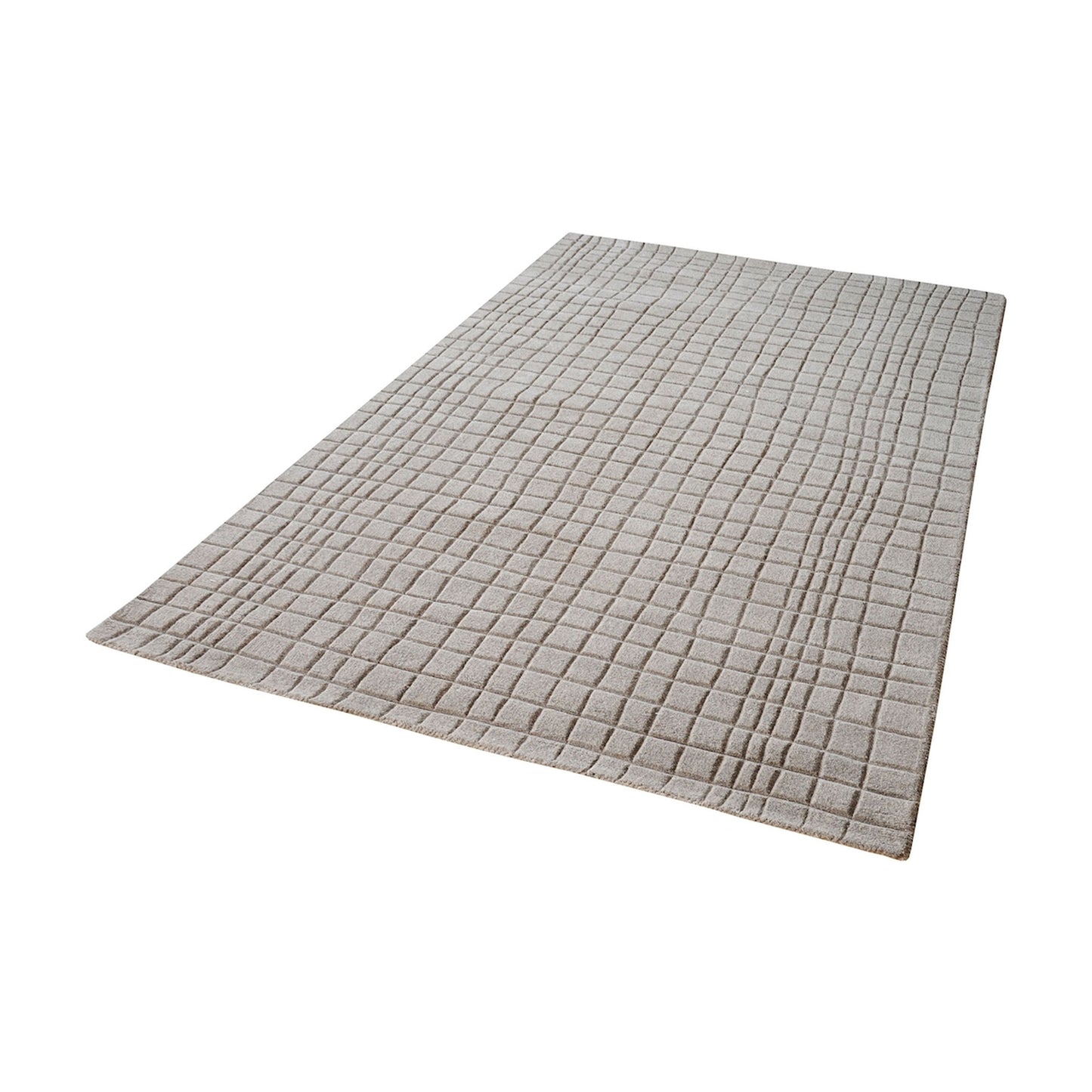 Blockhill Handwoven Wool Rug 36x60 - Chelsea Grey