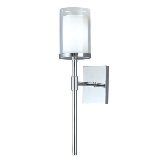 Kimberly 16.75'' High 1-Light Sconce - Polished Nickel
