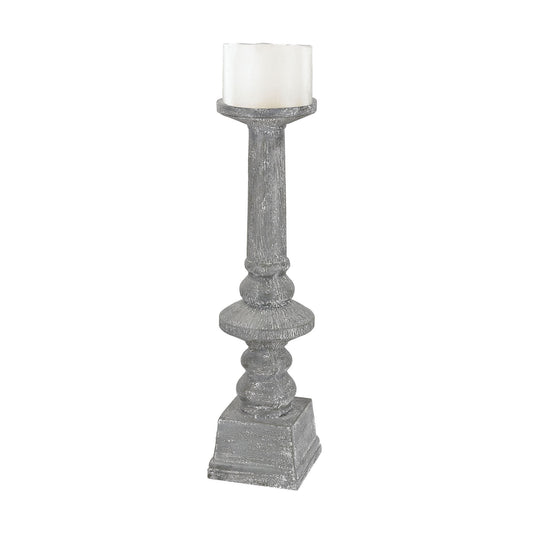 Alucard Candleholder - Weathered Gray