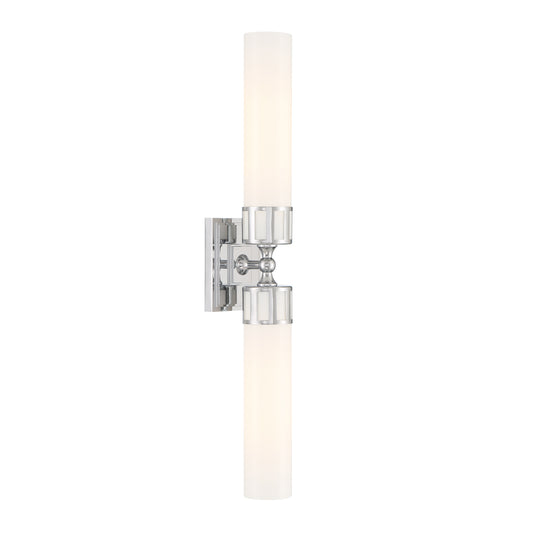 Astor 24.5'' Wide 2-Light Sconce - Chrome