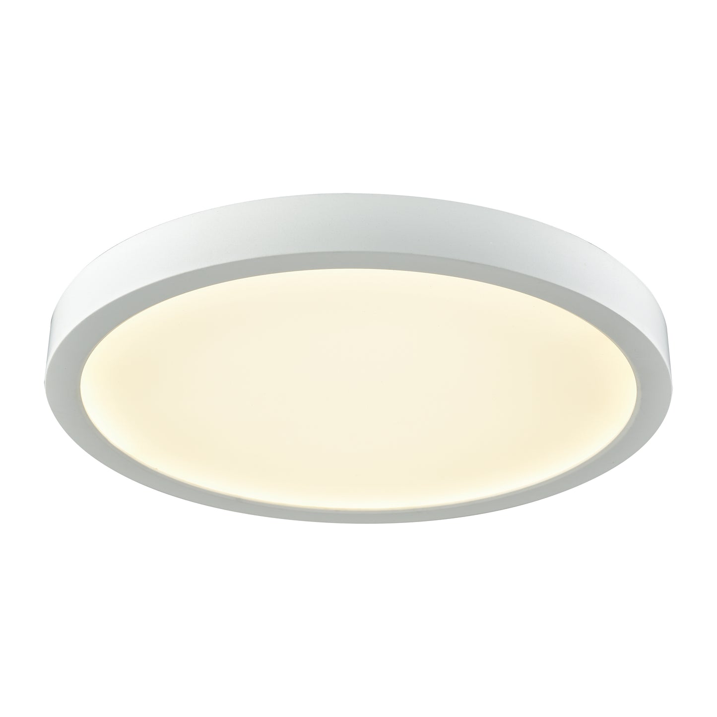 Titan 10'' Wide Integrated LED Flush Mount - White