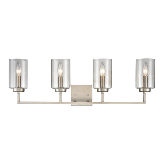 West End 29.75'' Wide 4-Light Vanity Light - Brushed Nickel