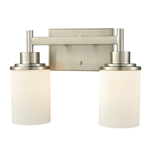 Belmar 13'' Wide 2-Light Vanity Light - Brushed Nickel