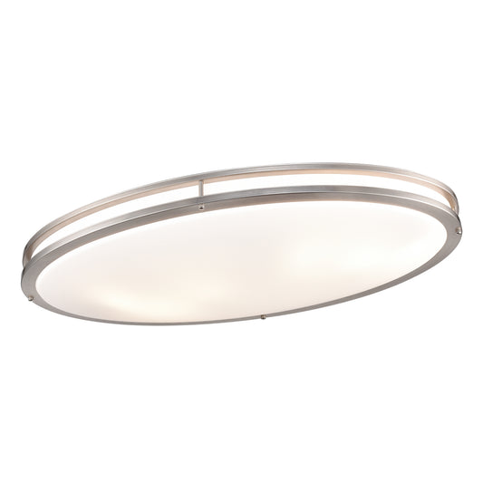 Clarion 32.5'' Wide 6-Light Flush Mount - Brushed Nickel