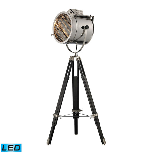 Curzon 67'' High 1-Light Floor Lamp - Black - Includes LED Bulb