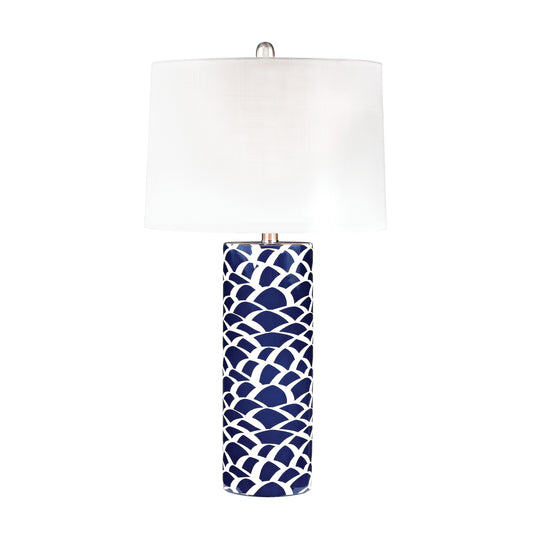 Scale Sketch 28'' High 1-Light Table Lamp - Navy