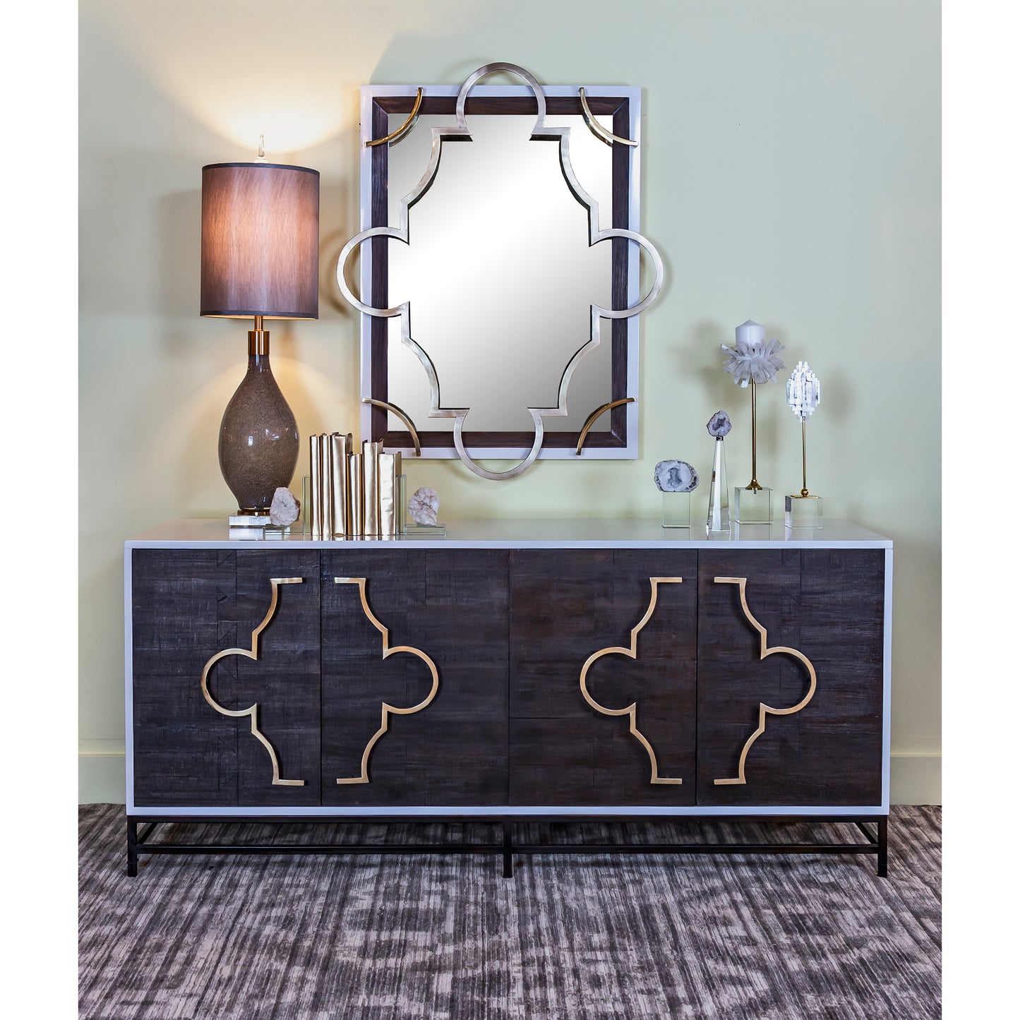 Rainshadow 39'' High 1-Light Table Lamp - Cafe Bronze