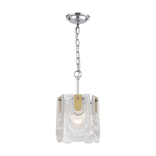 Darjeeling 8.5'' Wide 1-Light Mini Pendant - Clear