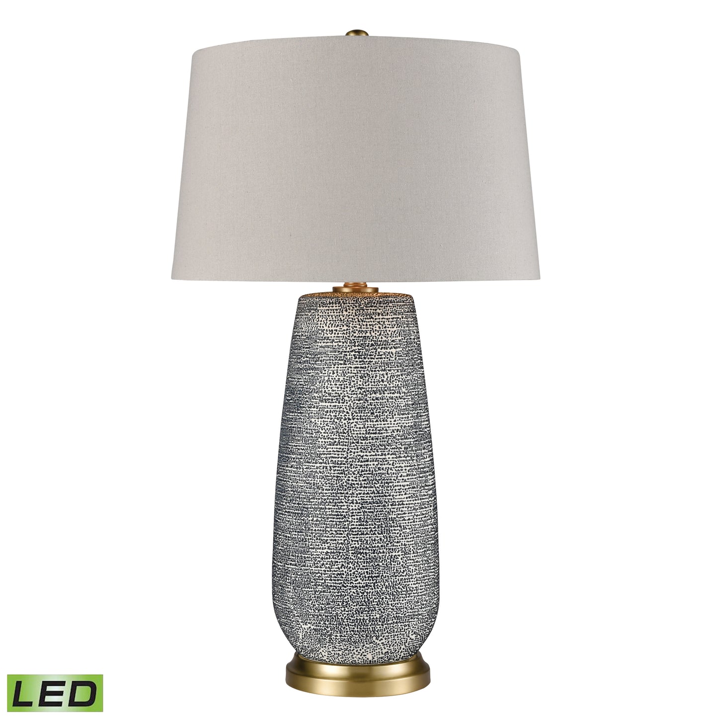Rehoboth 30'' High 1-Light Table Lamp - Blue - Includes LED Bulb