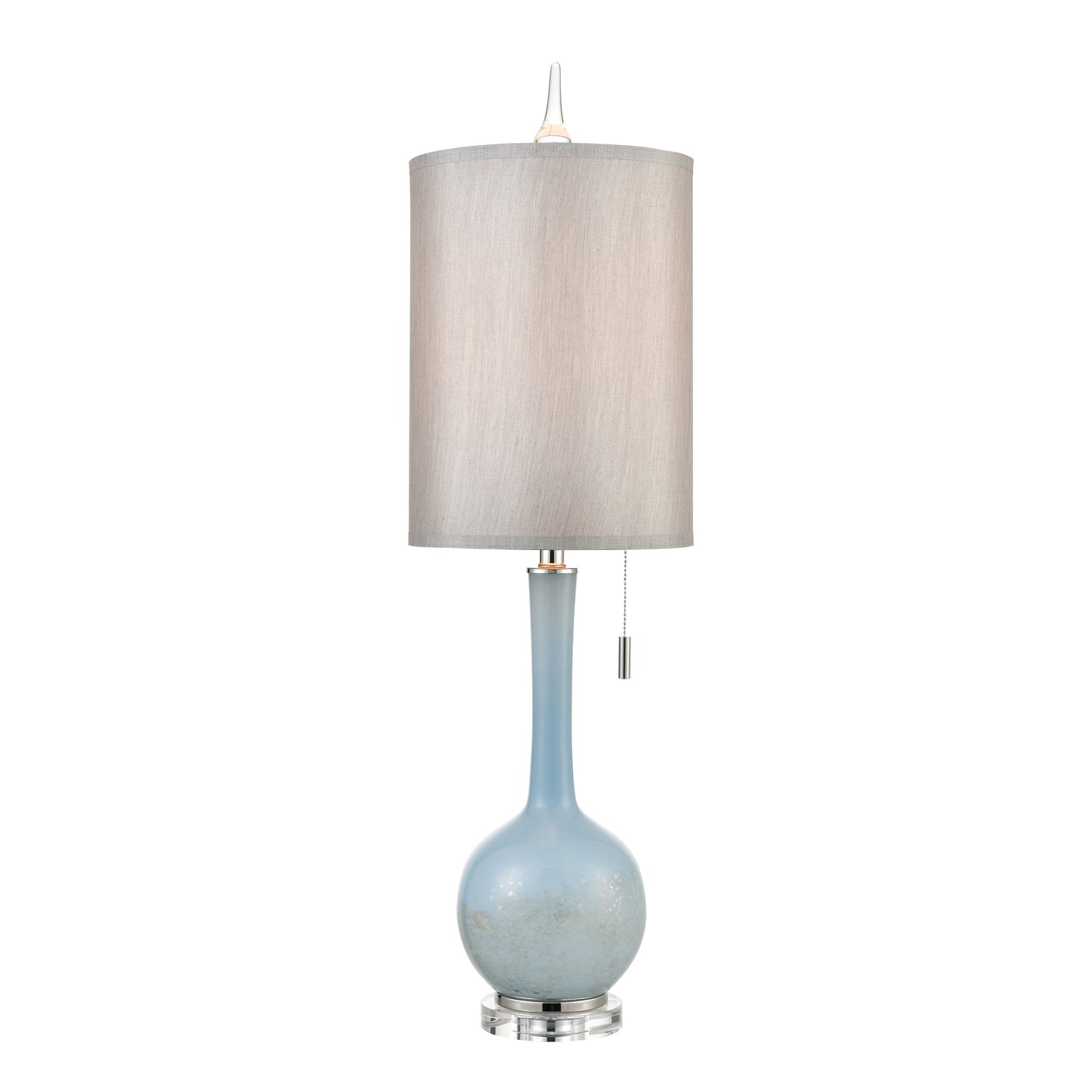 Quantum 37'' High 1-Light Table Lamp - Blue