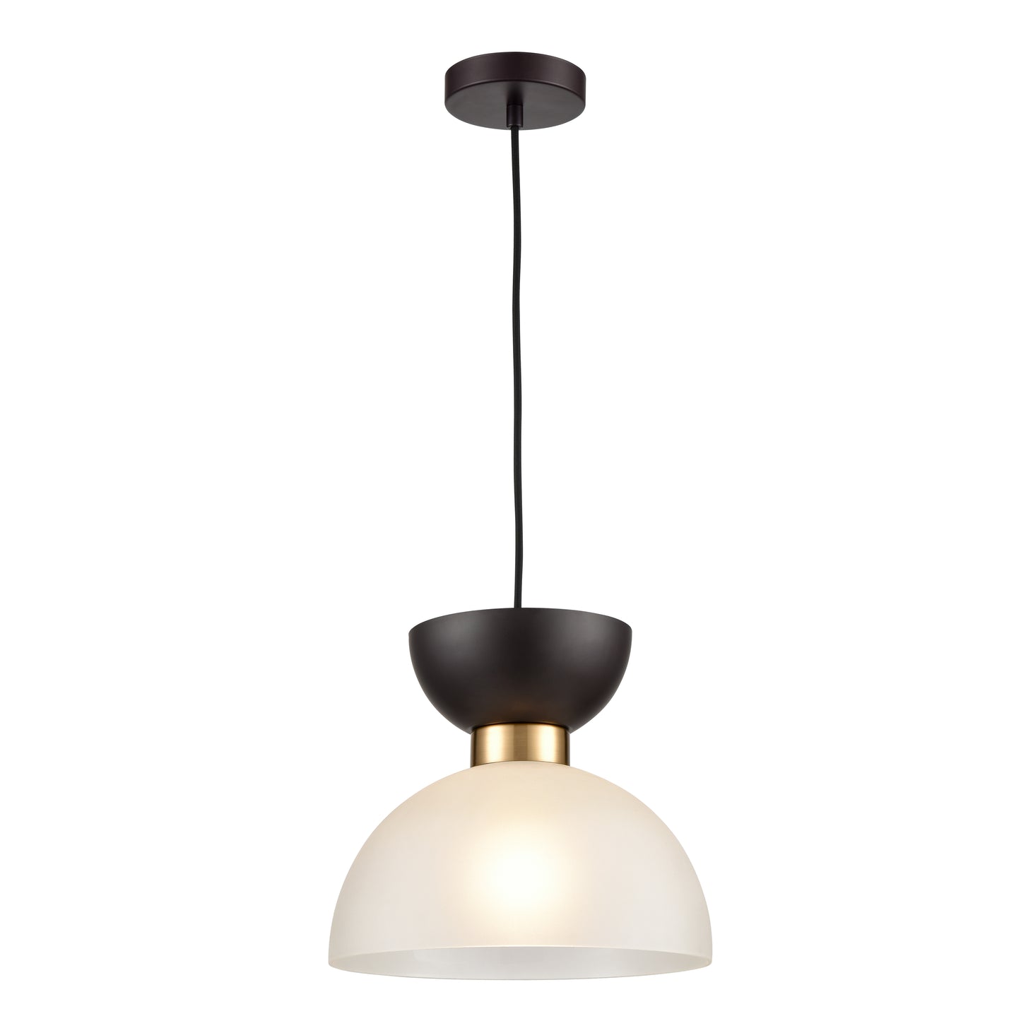 Softshot 12'' Wide 1-Light Pendant - Black