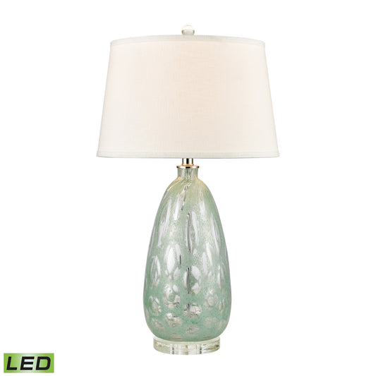Bayside Blues 29'' High 1-Light Table Lamp - Mint - Includes LED Bulb