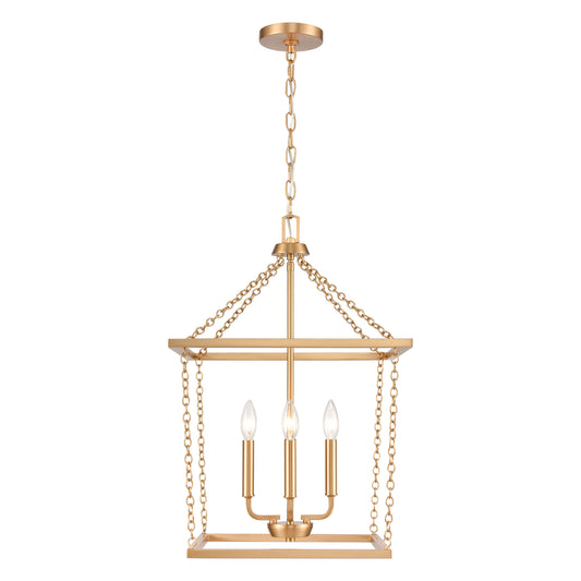Emmett 17'' Wide 4-Light Pendant - Brushed Gold