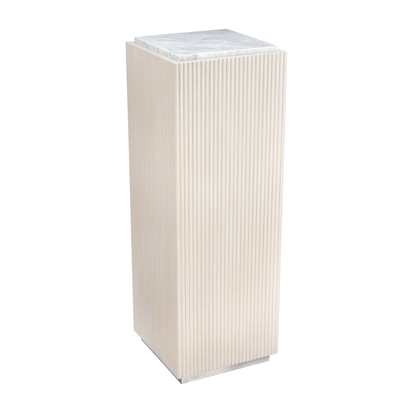 Tate Pedestal - Whitewash