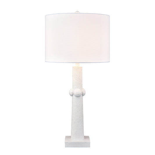 Calvin 32.5'' High 1-Light Table Lamp - Plaster White