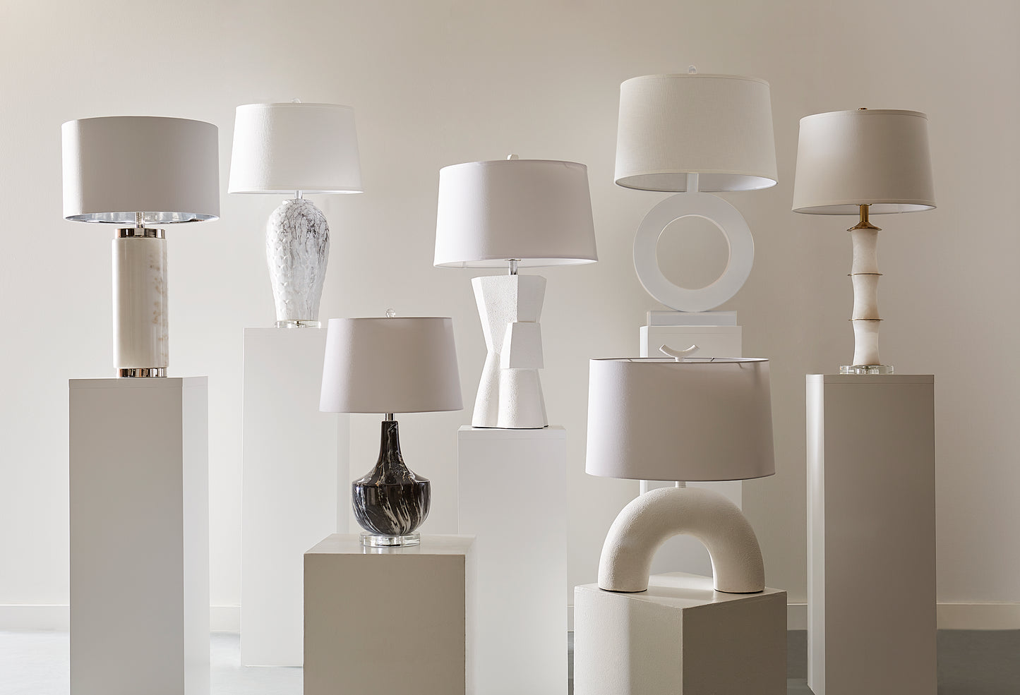 Causeway Waters 31'' High 1-Light Table Lamp - White