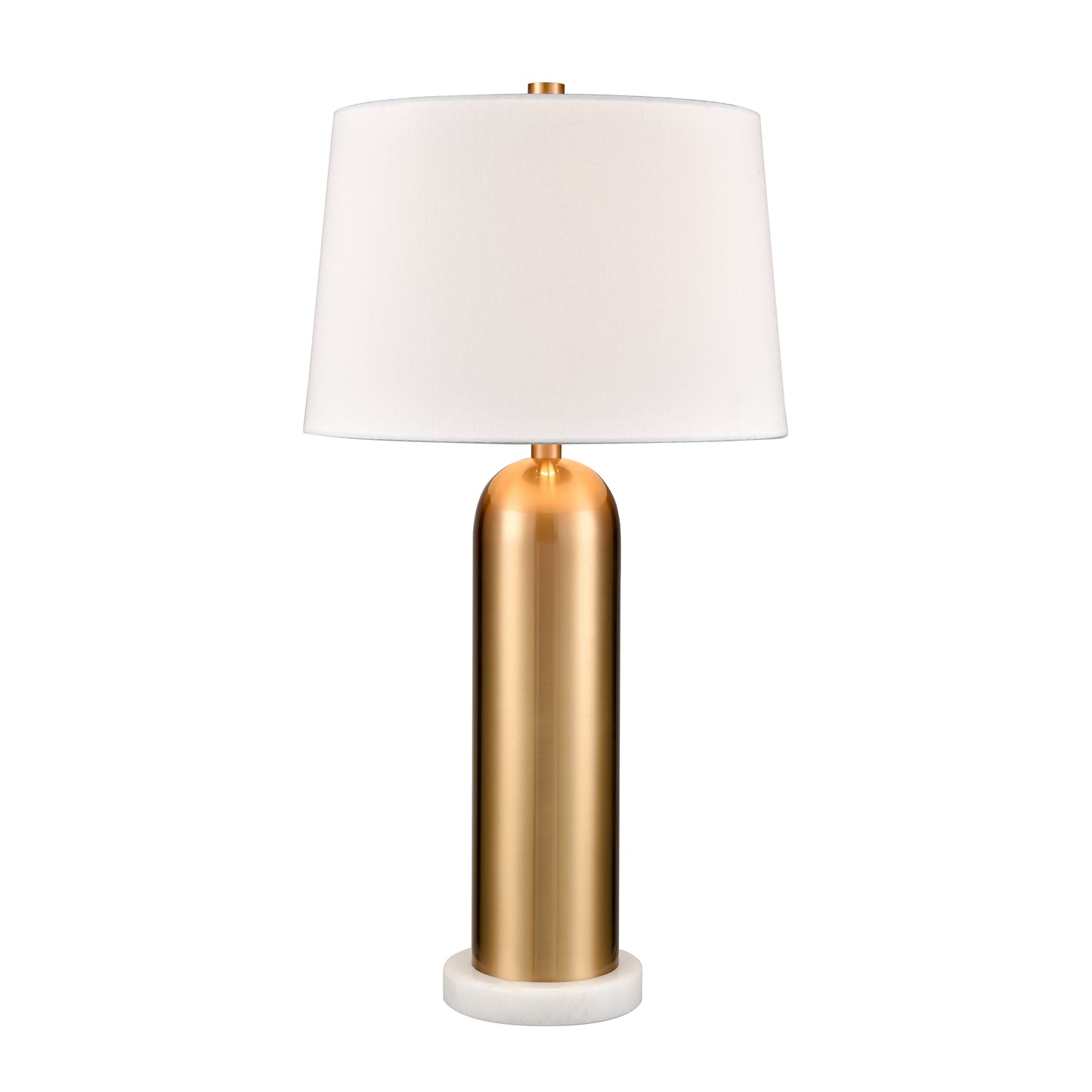 Elishaw 30'' High 1-Light Table Lamp - Aged Brass