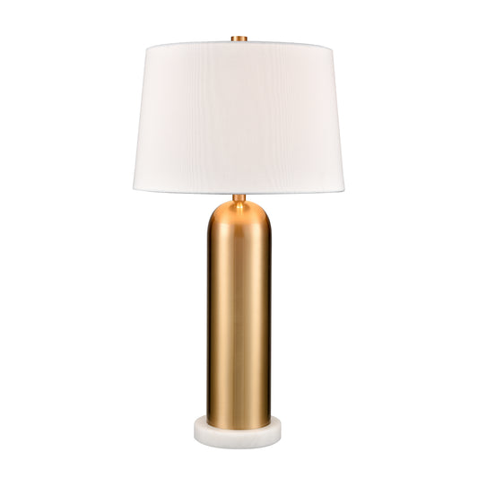 Elishaw 30'' High 1-Light Table Lamp - Aged Brass