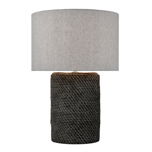 Wefen 24'' High 1-Light Table Lamp - Gray - Includes LED Bulb