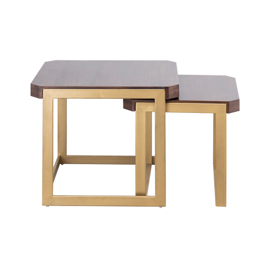 Crafton Nesting Table - Set of 2 Mahogany
