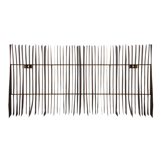 Ridge Dimensional Wall Art - Brass