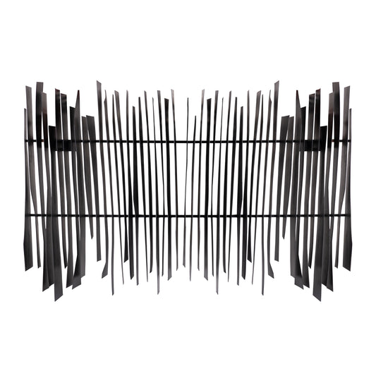 Ridge Dimensional Wall Art - Black