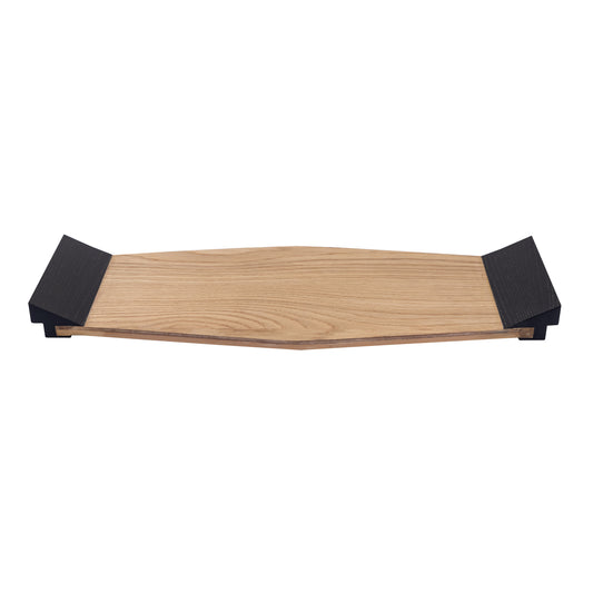 Facet Tray - Light Oak