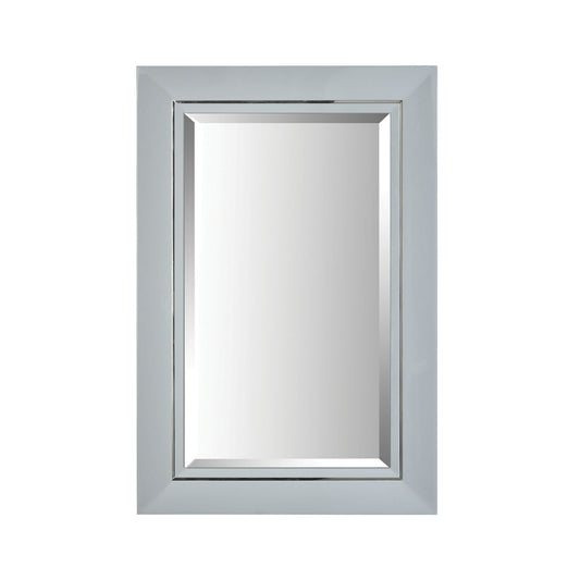 Manhattan Wall Mirror - Small Gray