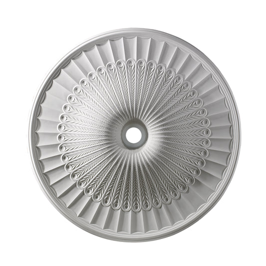 Hillspire 51'' Wide Medallion - White