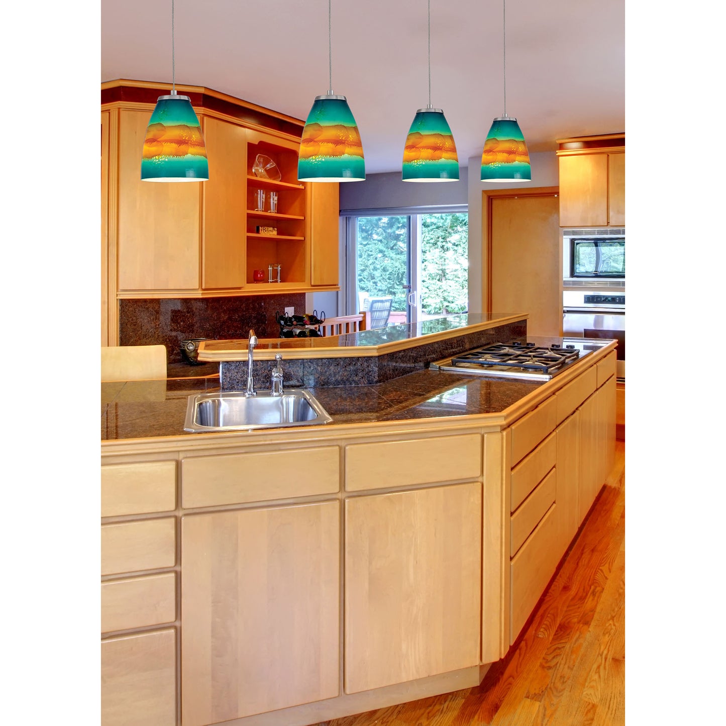 Low Voltage 5'' Wide 1-Light Mini Pendant - Brushed Nickel - Includes LED Bulb