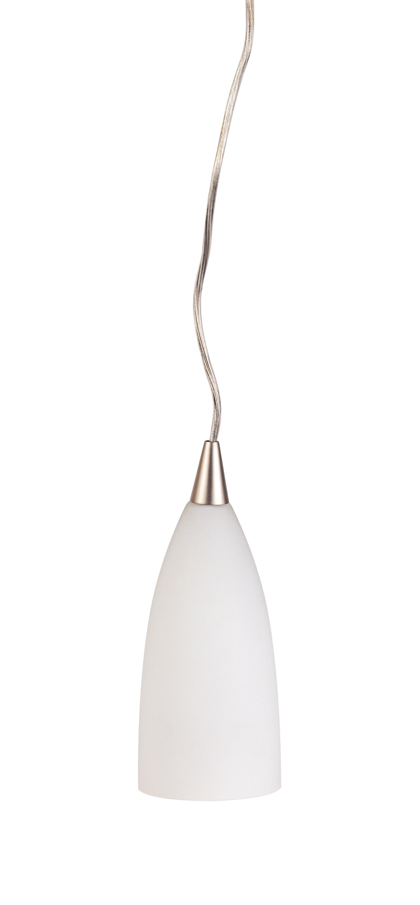 4'' Wide 1-Light Mini Pendant - Satin Nickel