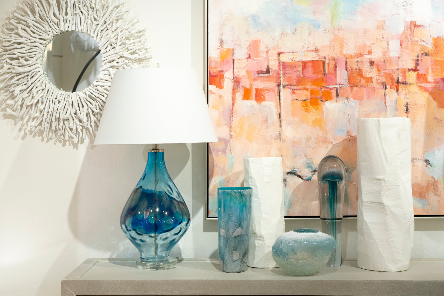 Skyline Hues Framed Wall Art