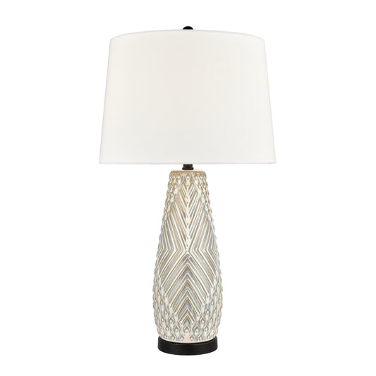 Whitland 30'' High 1-Light Table Lamp - Gray