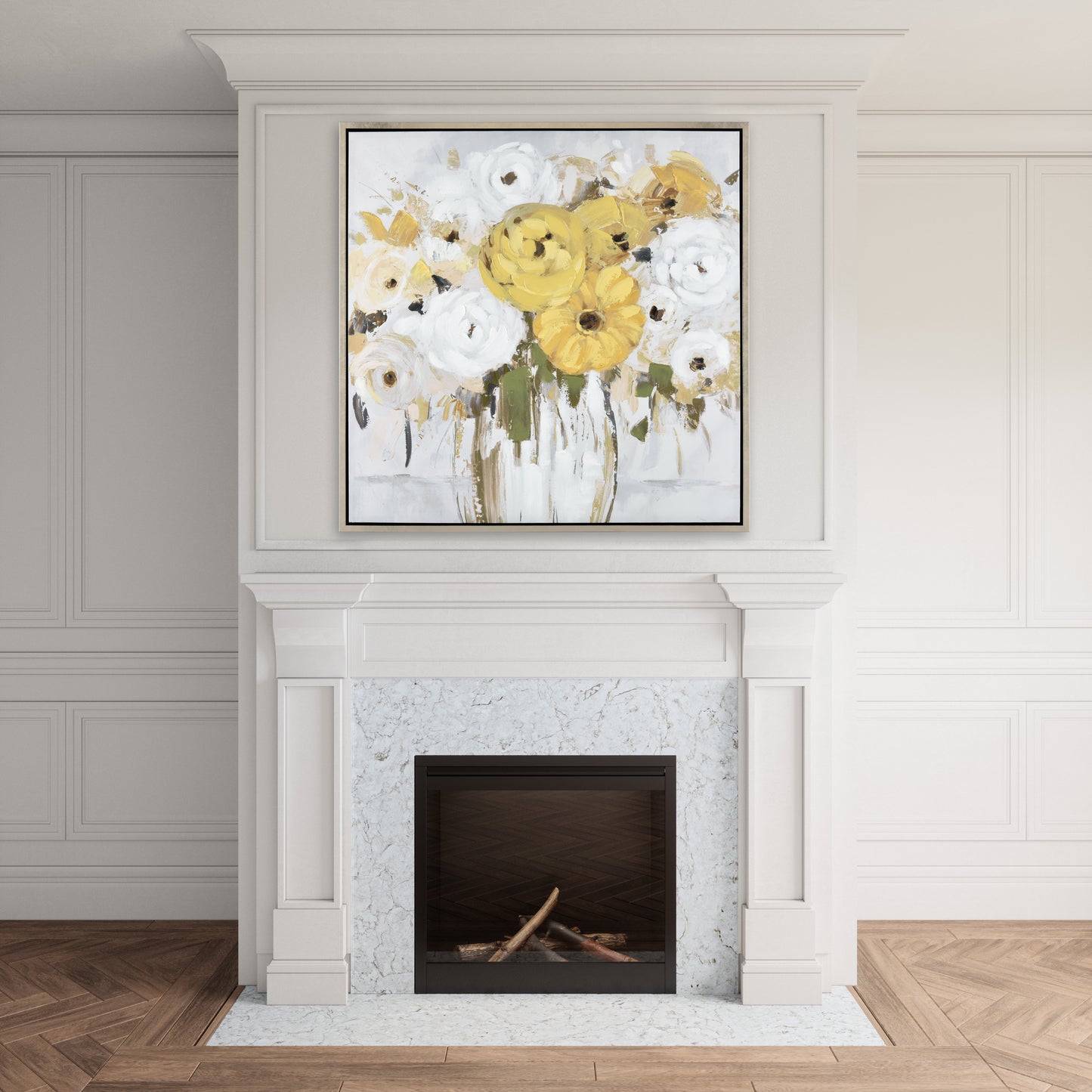 Mende Blooms Framed Wall Art
