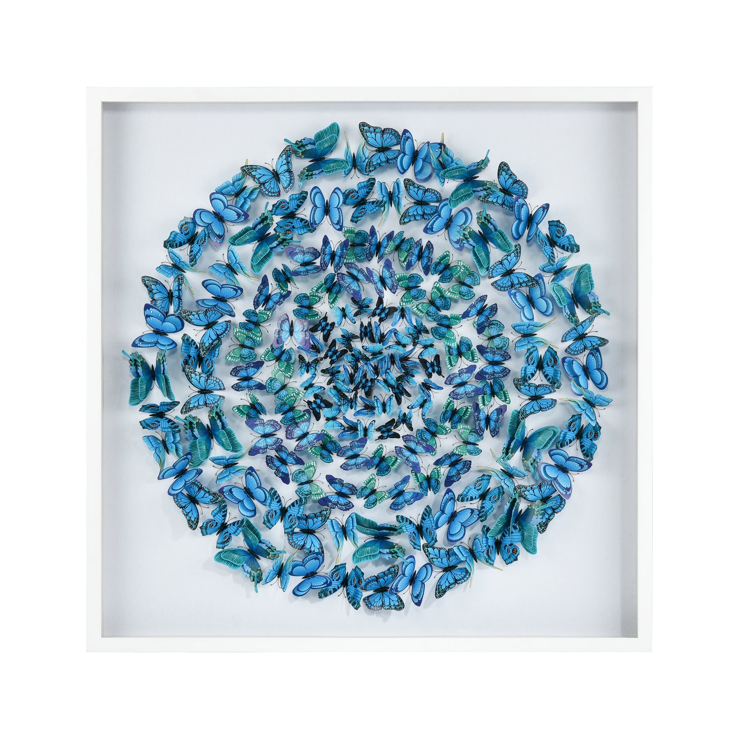 Blue Butterfly Dimensional Wall Art - Blue