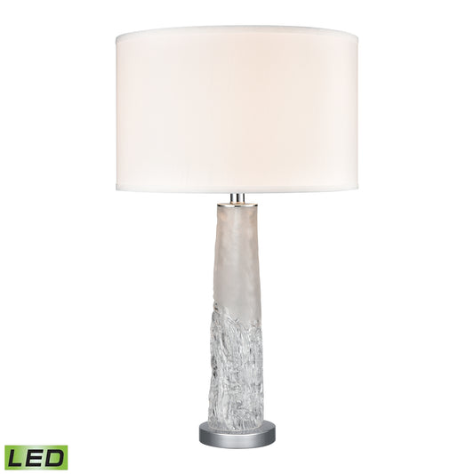 Juneau 30'' High 1-Light Table Lamp - Clear - Includes LED Bulb