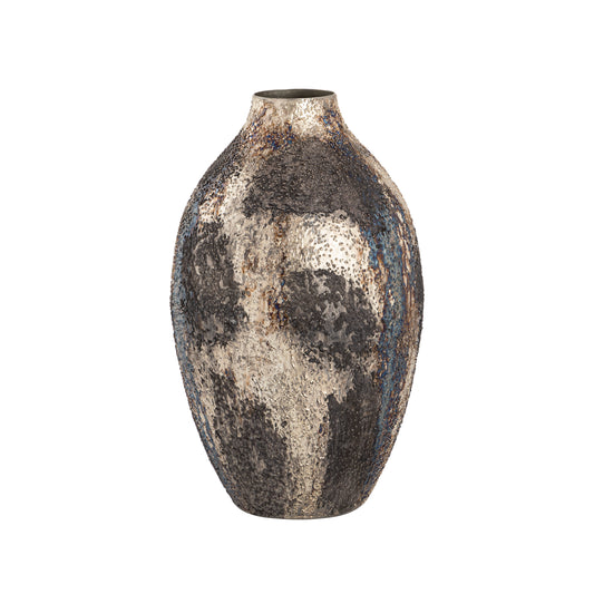 Hughes Vase - Small Oxidized Silver
