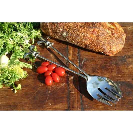 Fleur-de-lis Salad Server Set (2 Pieces)